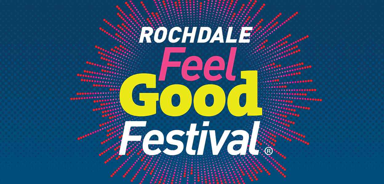 Rochdale Feel Good Festival logo from 2026.