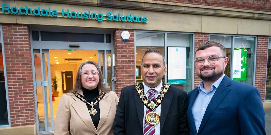 Councillors Rachel Massey, Shakil Ahmed and Danny Meredith.