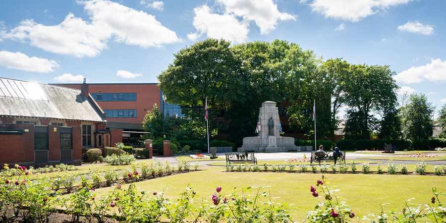 Heywood Memorial Gardens.