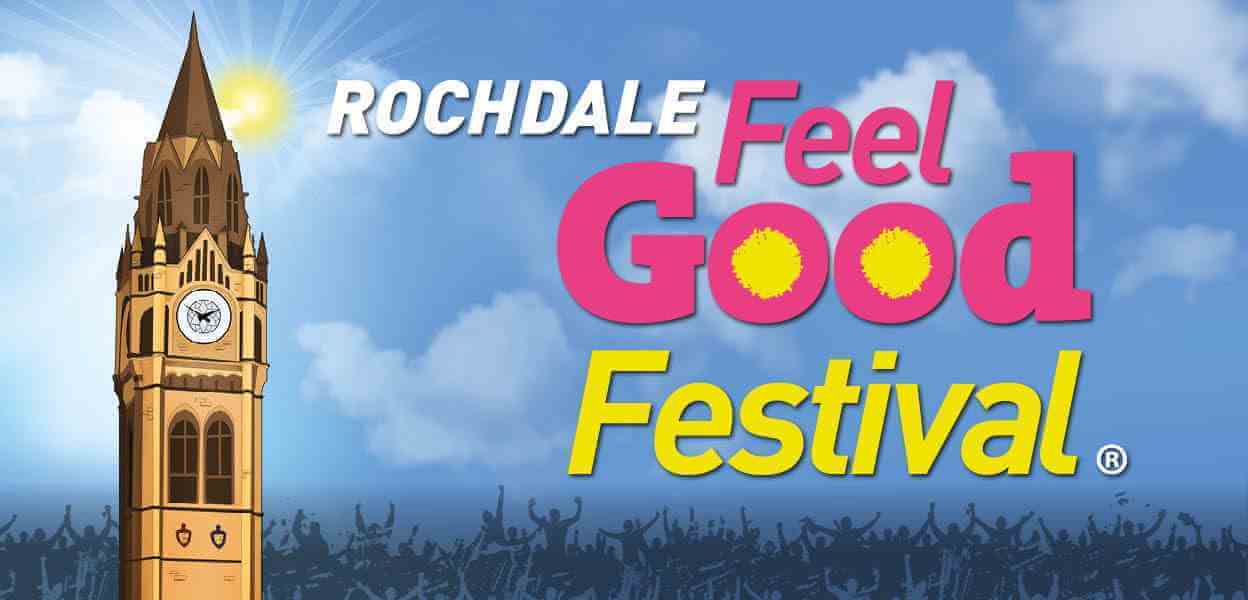 Feel Good Festival logo.