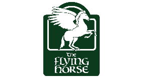 Flying Horse Hotel logo.