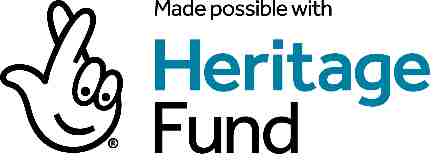 Logo reading, Made possible with Heritage Fund.