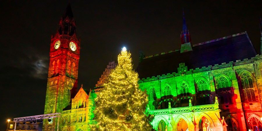 Rochdale Town Hall.