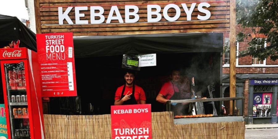 Kebab Boys stall.