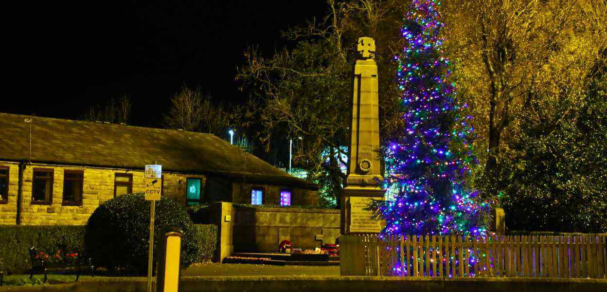 Littleborough Christmas tree.