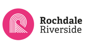 Rochdale Riverside logo.