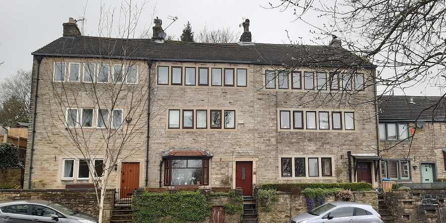 Houses in Syke.