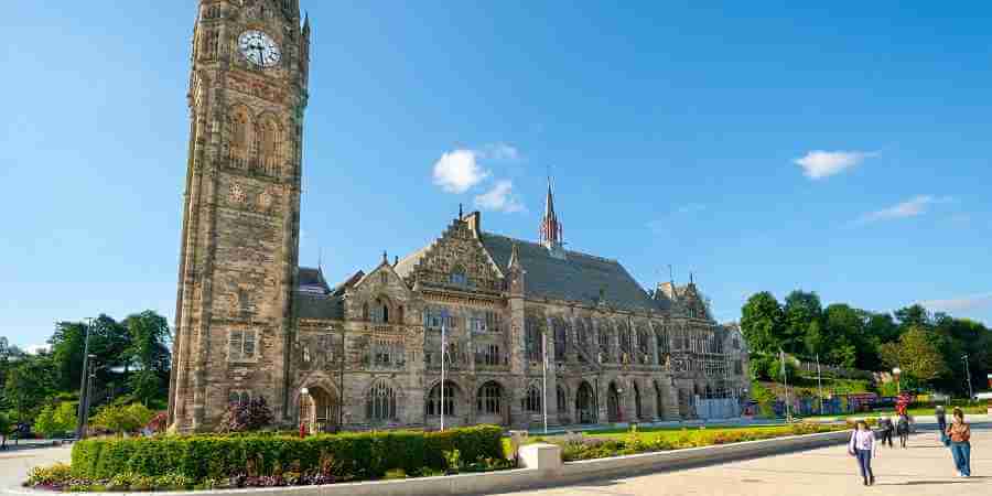 Rochdale Town Hall.