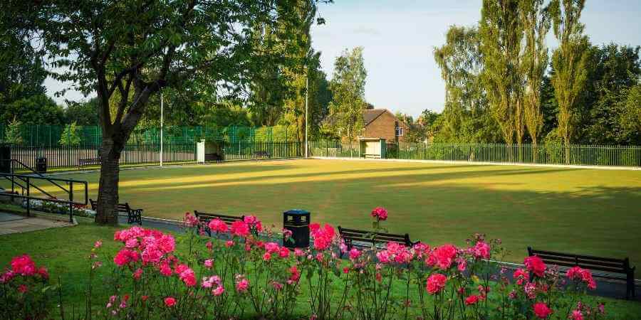 Truffet Park bowling green.