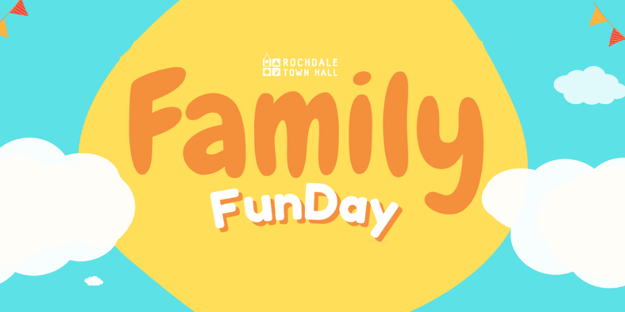 Rochdale Town Hall Family Fun Day.