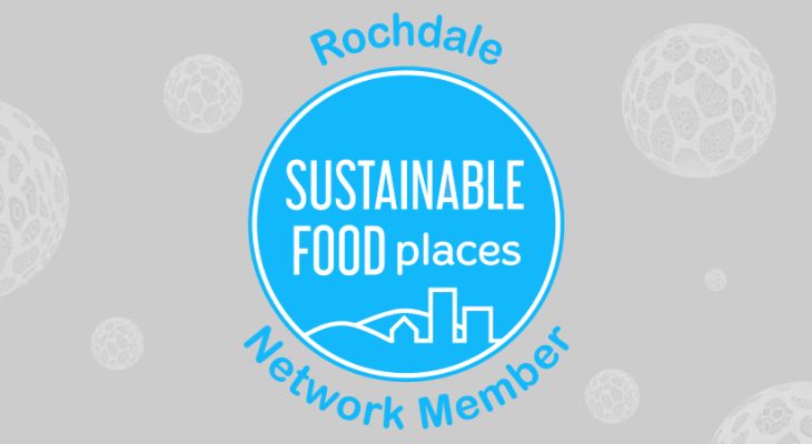 Rochdale - Sustainable Food Places network member logo.