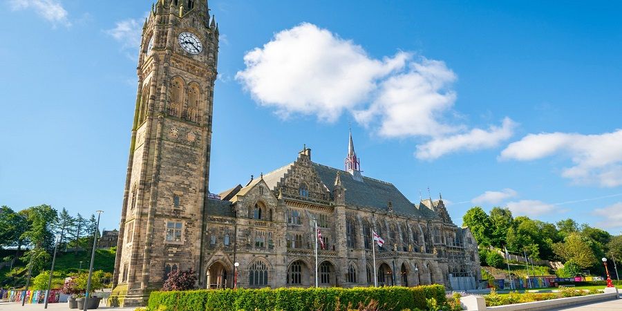 Rochdale Town Hall.